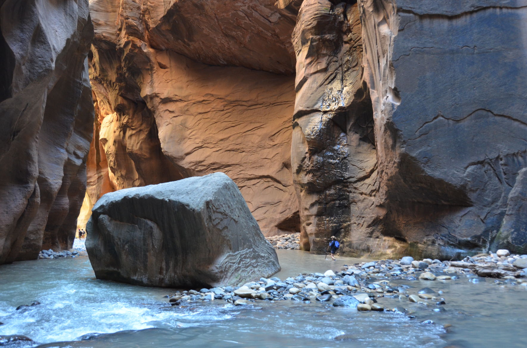 Virgin River Narrows -- Floating Rock